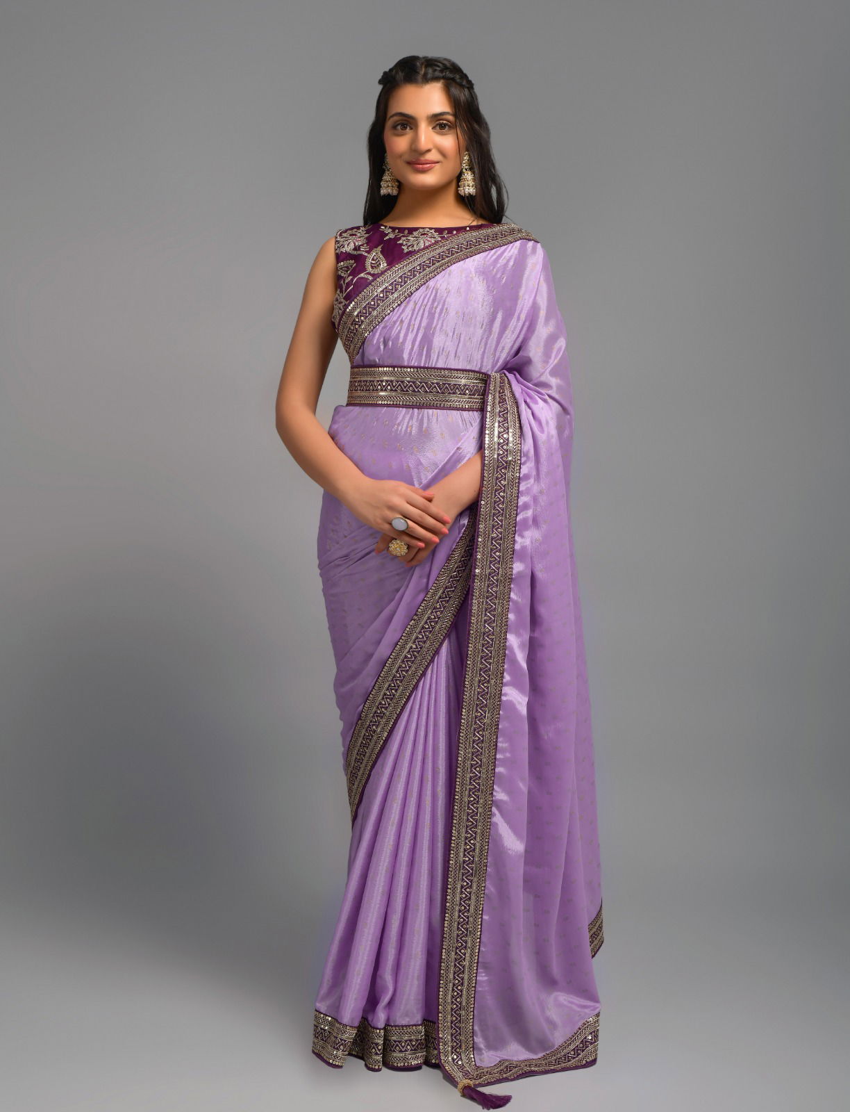 Aasma By Tc Chinon Foil Print Party Wear Sarees Catalog